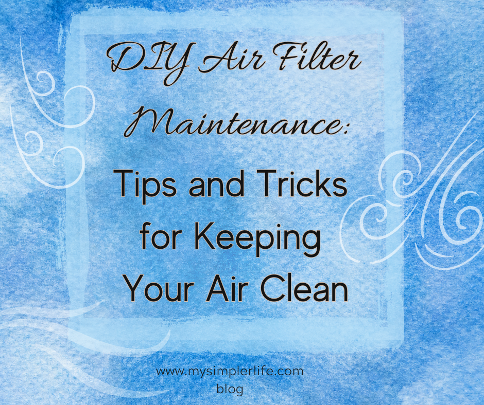 Air Filter Maintenance Tips?