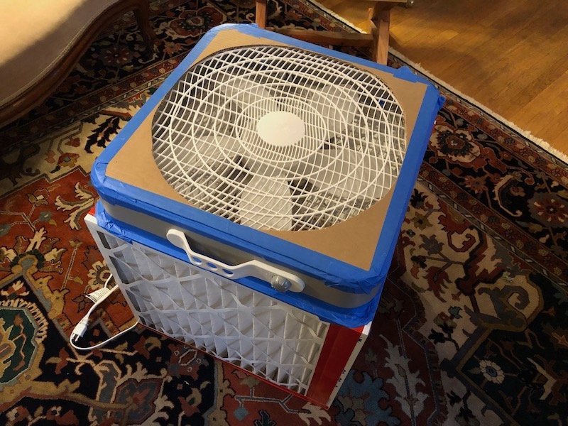 How to Make a Hepa Filter Box Fan?