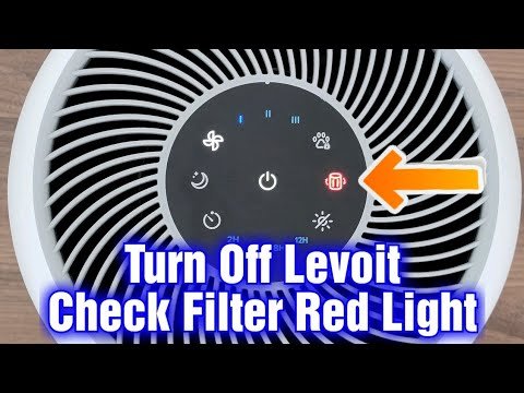 Air Purifier Filter Light Won’T Turn Off?