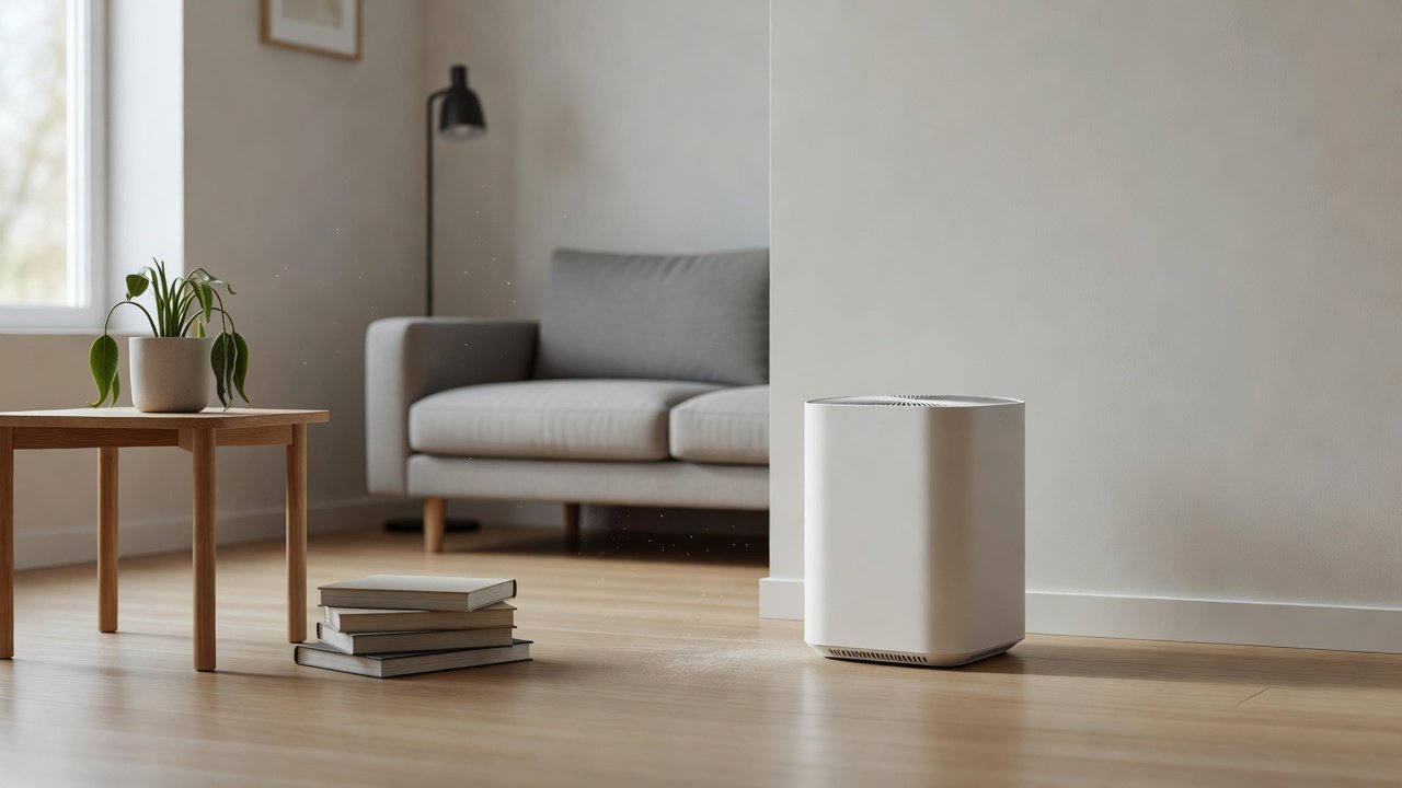Air purifier in a home interior, air purifier humidity sensor issues