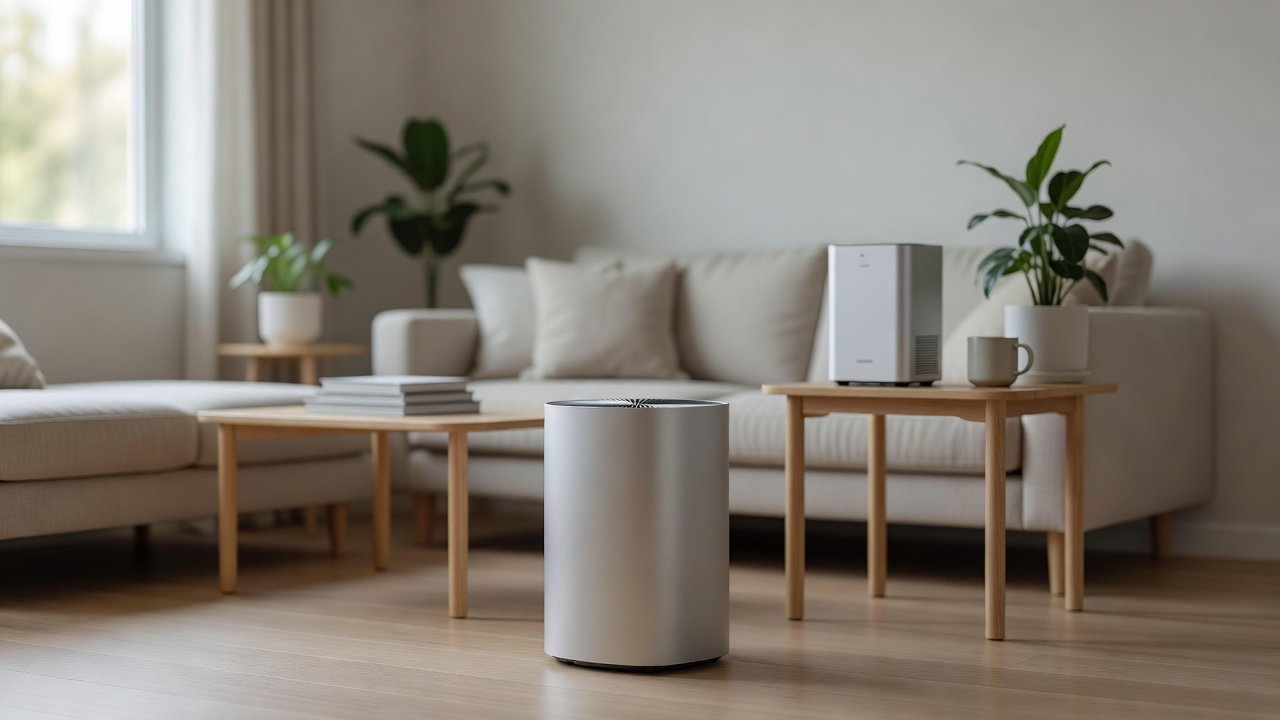 Air purifier in a home interior, air purifiers for rvs compared with air purifiers for homes