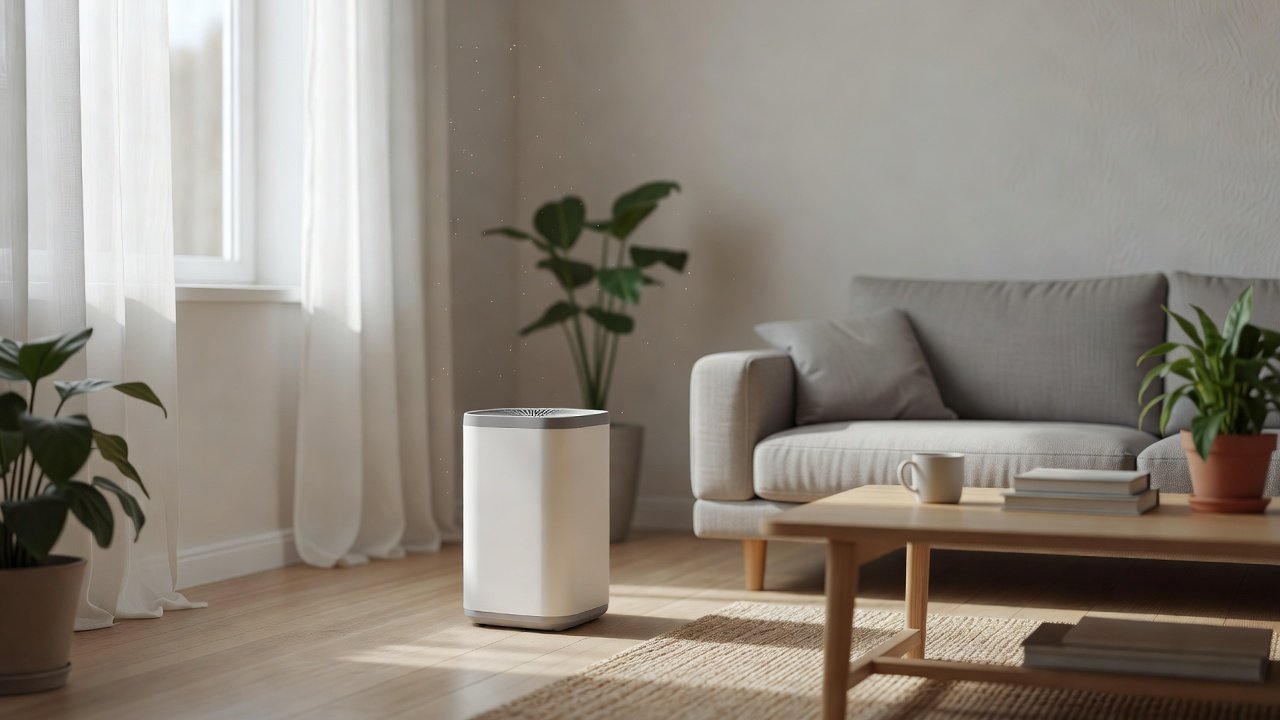 Air purifier in a home interior, best air purifier for cat allergies