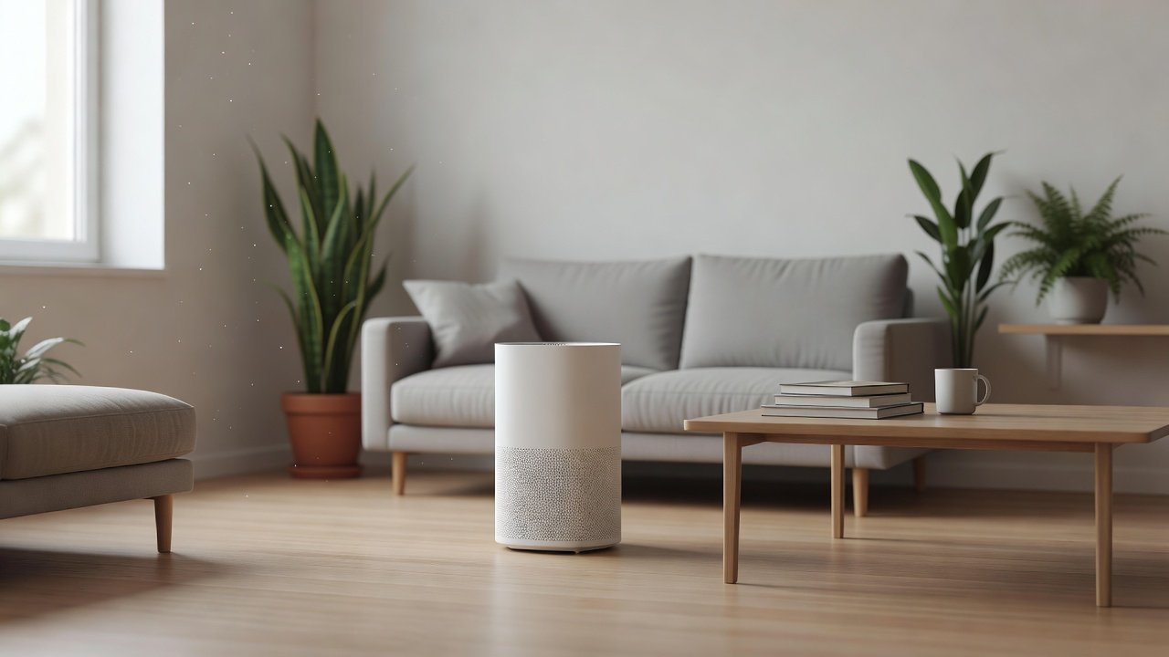Air purifier in a home interior, best air purifier for mold and mildew