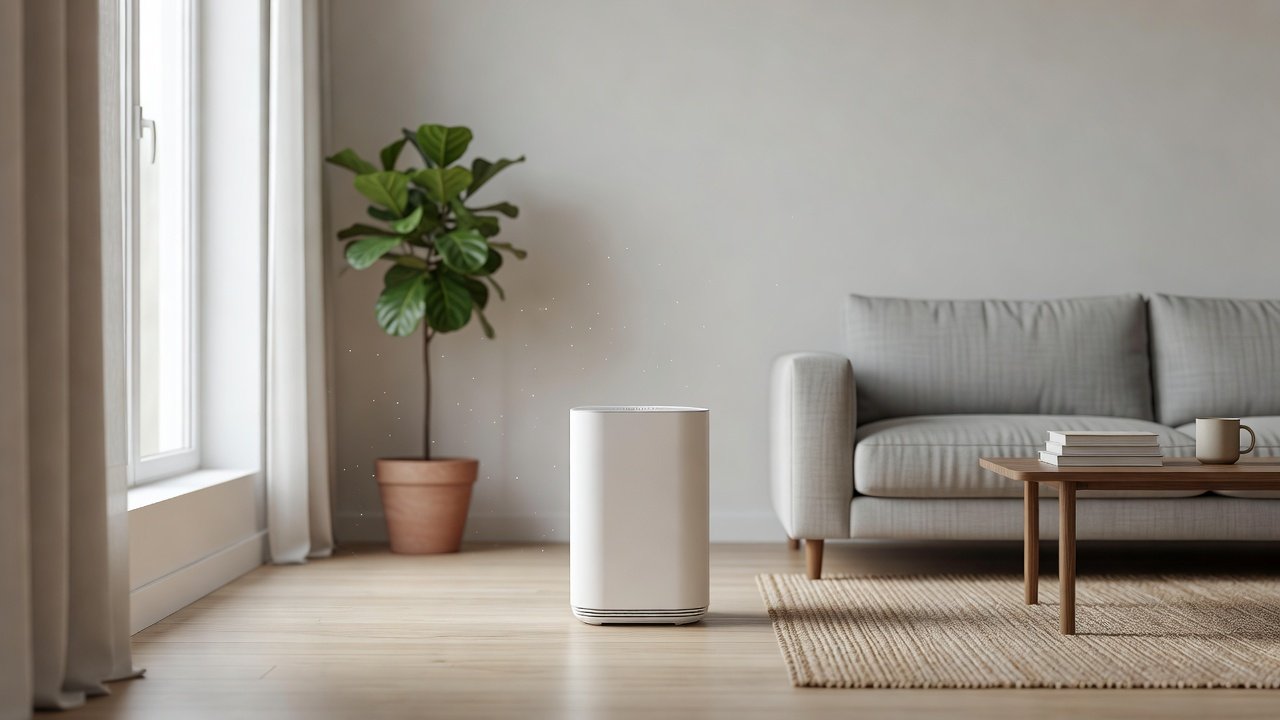 Air purifier in a home interior, best air purifier for mold