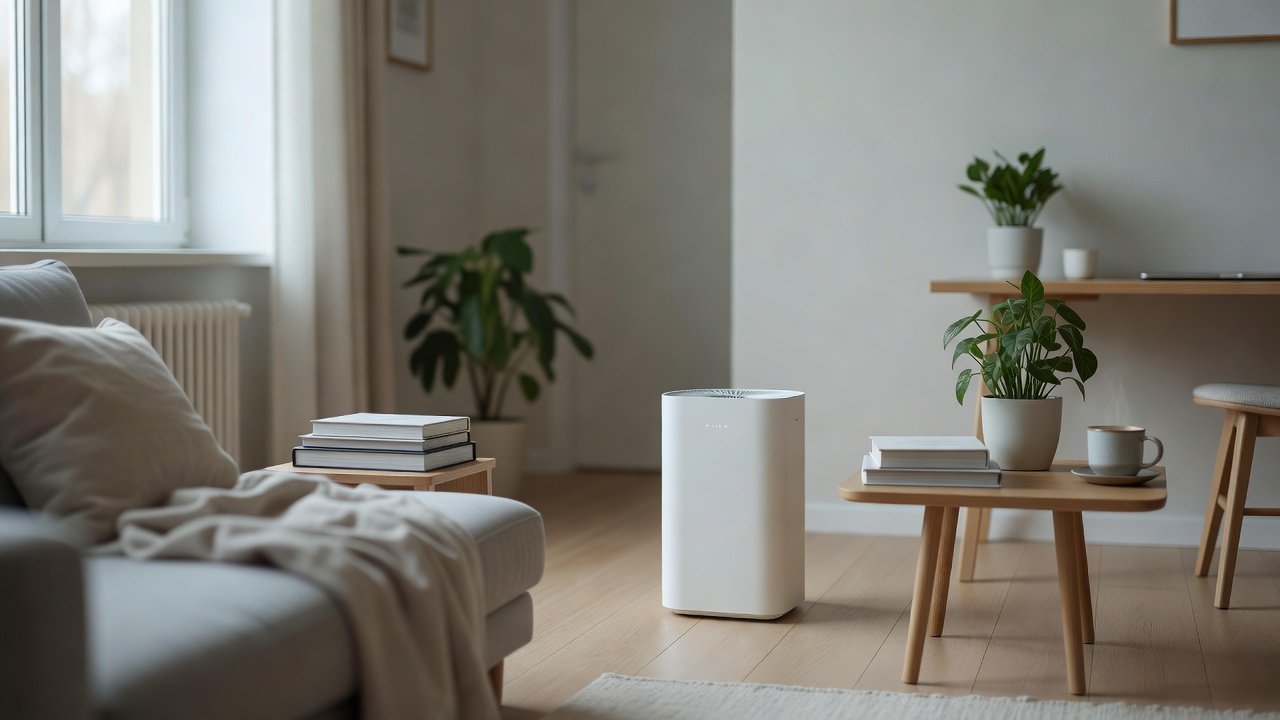 Air purifier in a home interior, best air purifier for sleep apnea