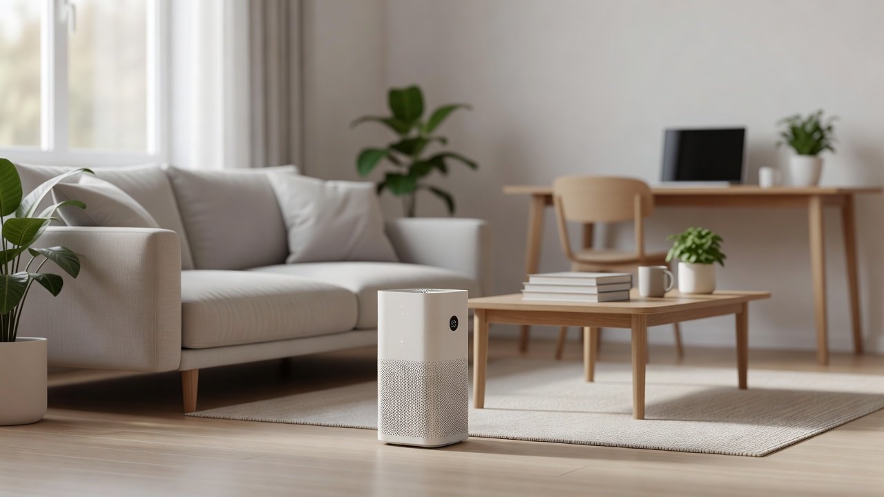 Air purifier in a home interior, best air purifier for viruses