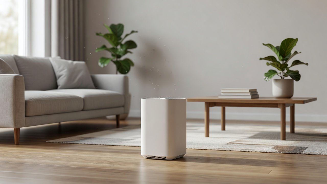 Air purifier in a home interior, best air purifier for vocs