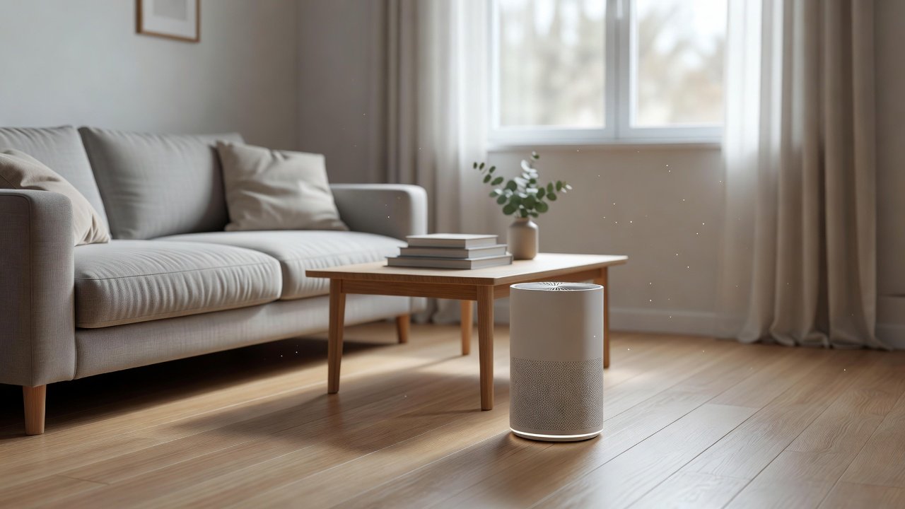 Air purifier in a home interior, best low emf air purifier