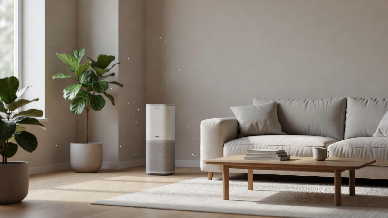 Air purifier in a home interior, best ozone free air purifier