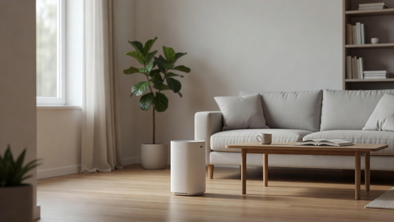 Air purifier in a home interior, best small air purifier
