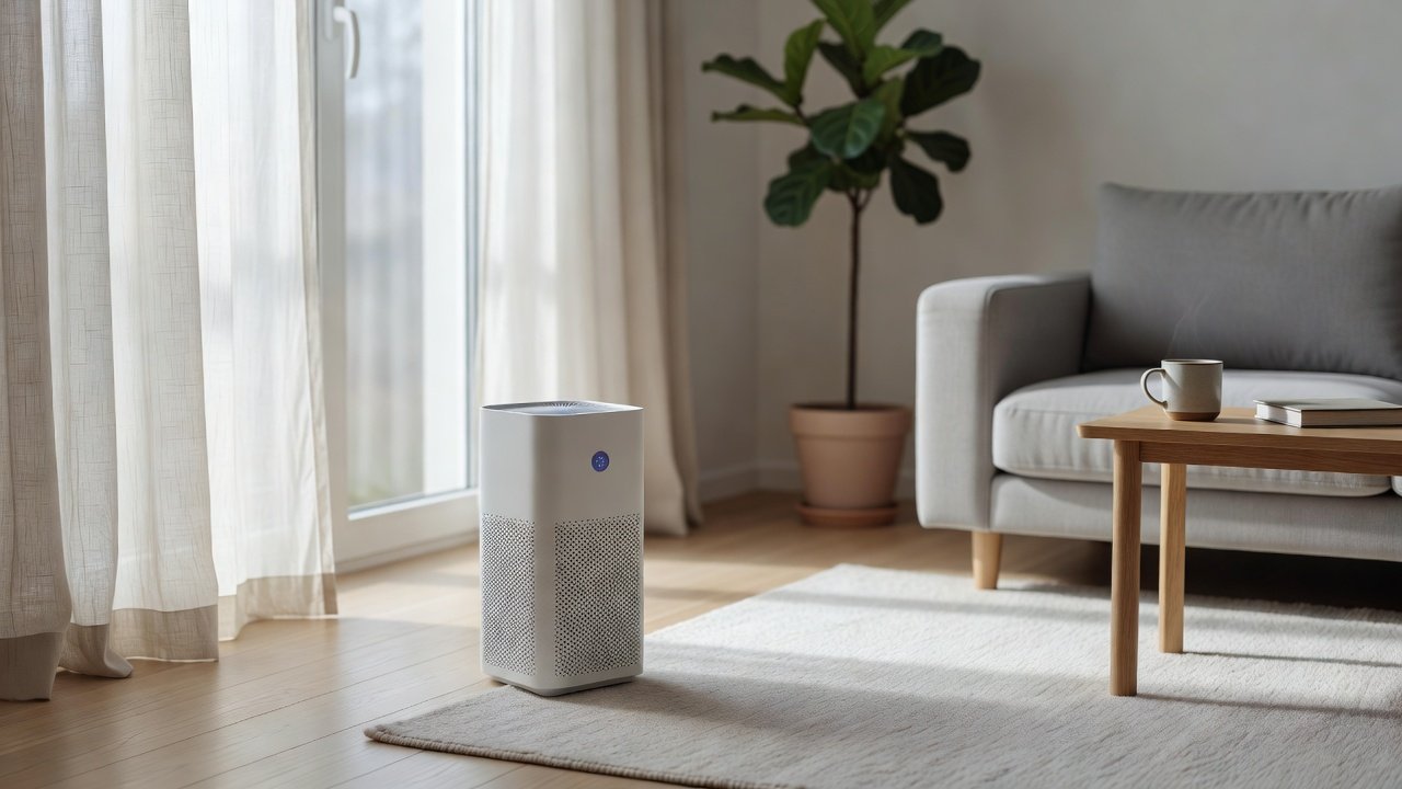 Air purifier in a home interior, best wifi air purifier
