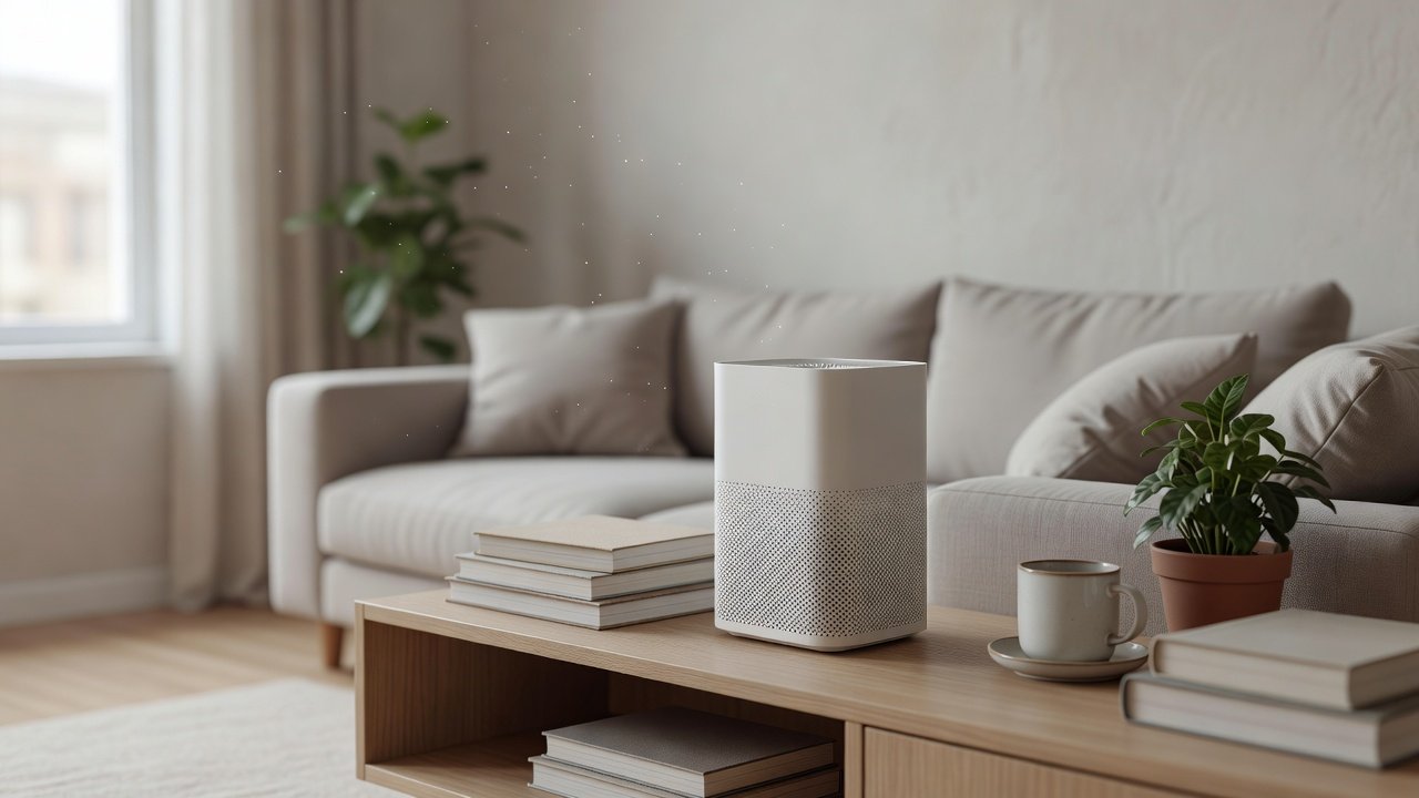 Air purifier in a home interior, can air purifiers help with sinus problems