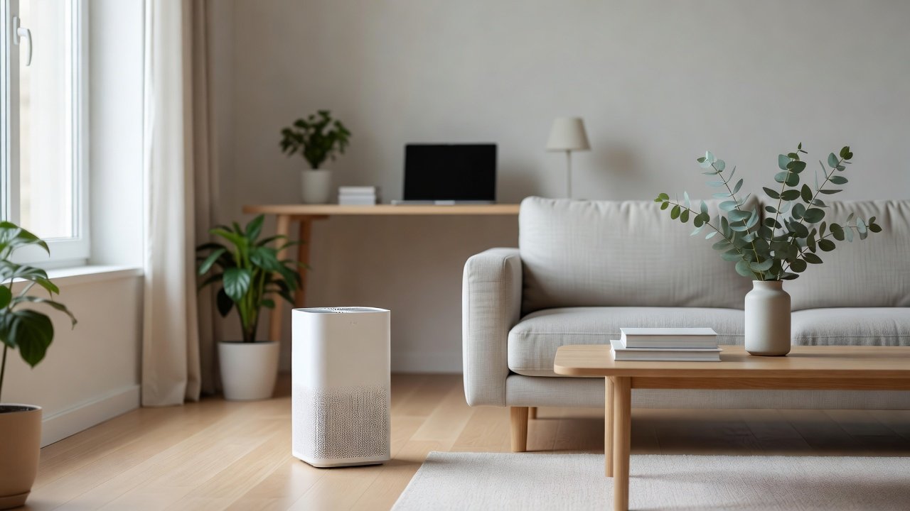 Air purifier in a home interior, can air purifiers reduce mold
