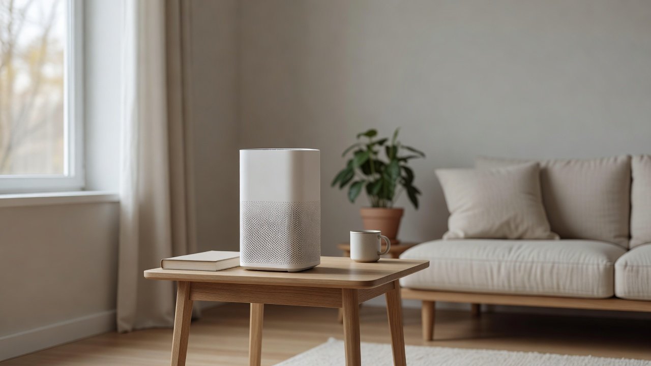 Air purifier in a home interior, can air purifiers remove pollen particles