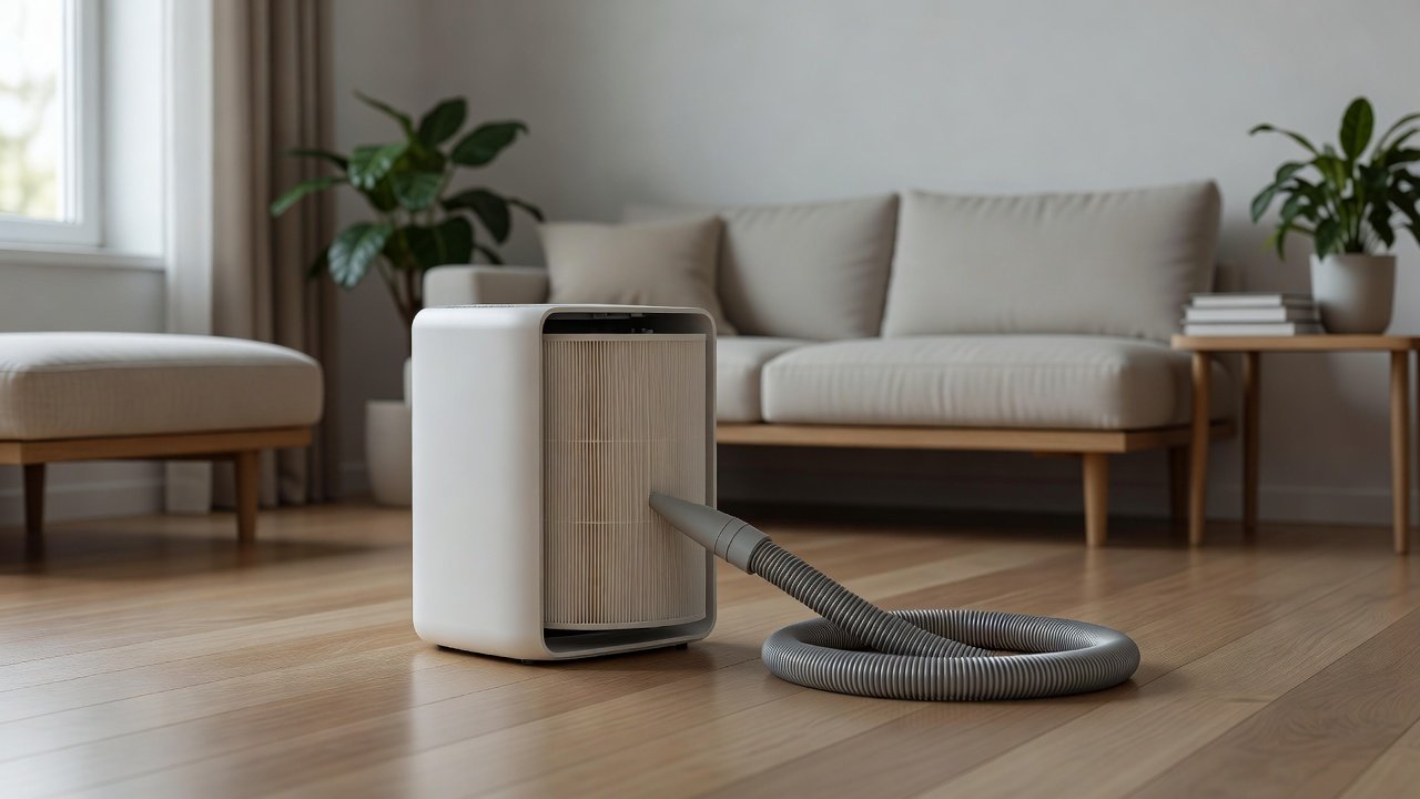 Air purifier in a home interior, can you clean an air purifier filter with a hose