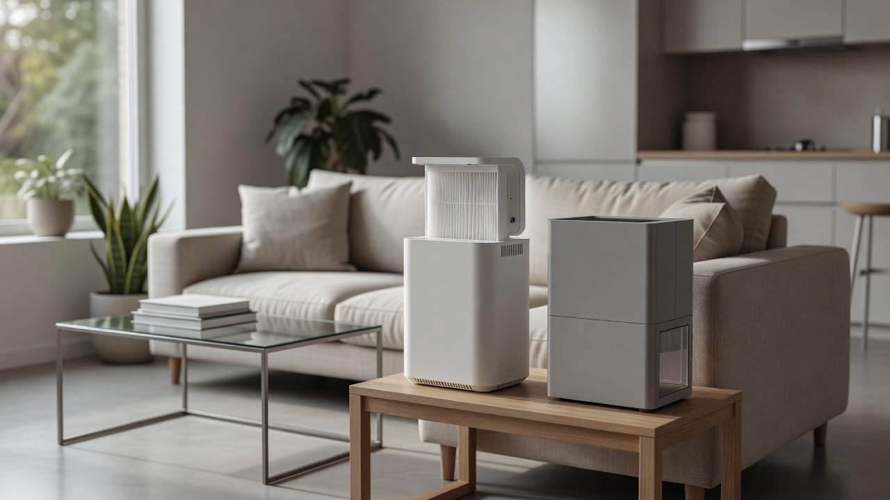 Air purifier in a home interior, can you use a dehumidifier to dry an air purifier filter