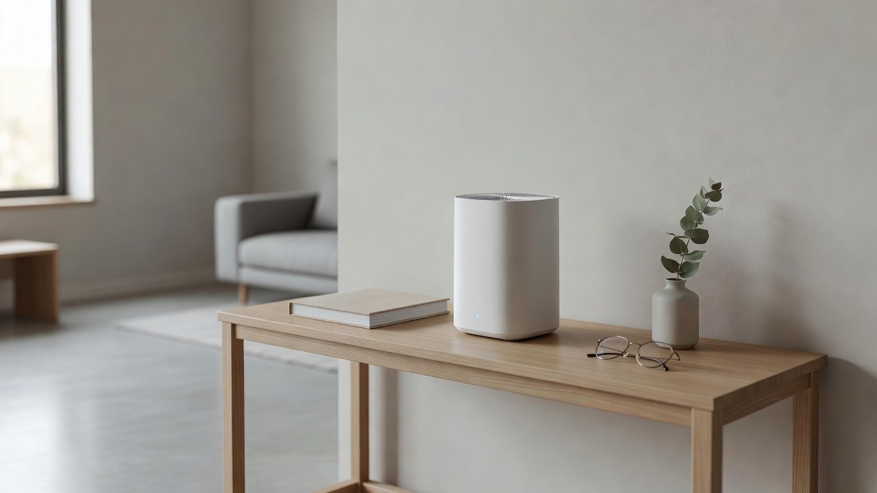 Air purifier in a home interior, how air purifiers reduce allergens in cars