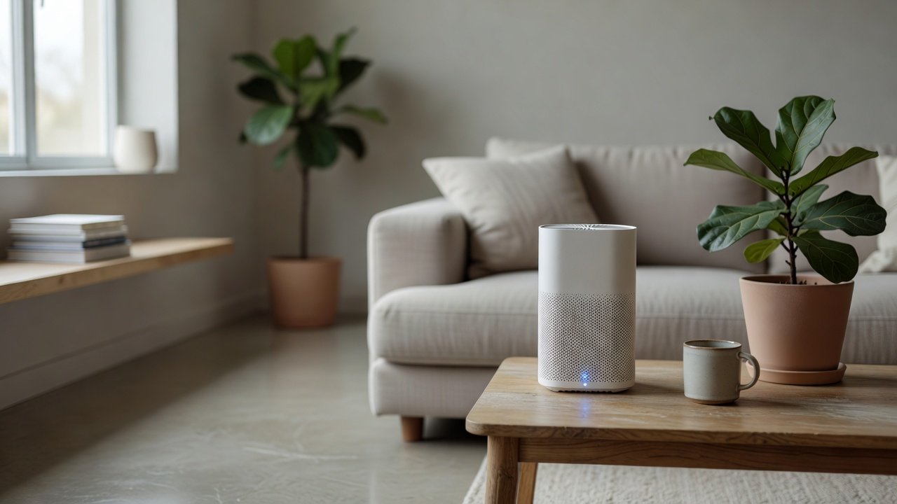 Air purifier in a home interior, how often should you clean your air purifier