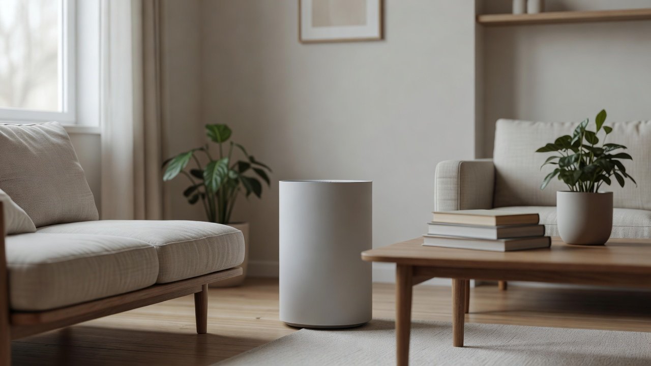Air purifier in a home interior, how often should you replace carbon filters in air purifiers
