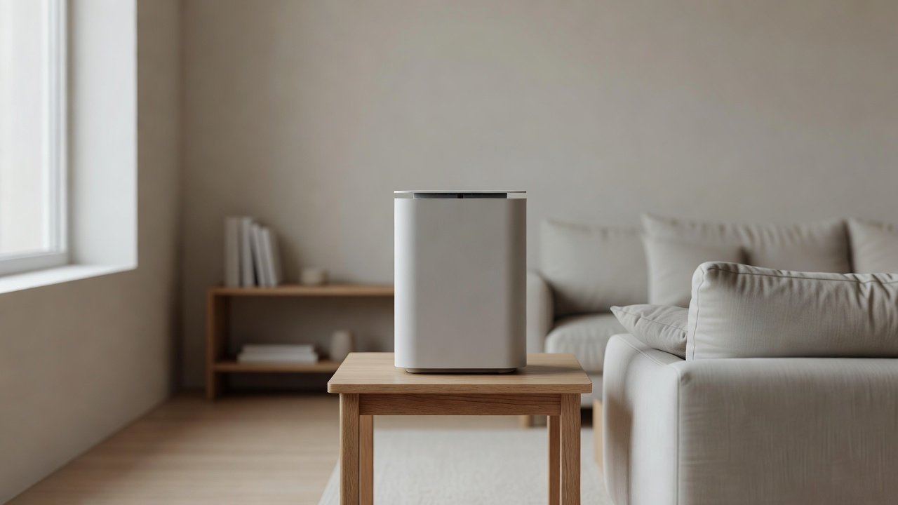 Air purifier in a home interior, how to reset an air purifier after filter replacement