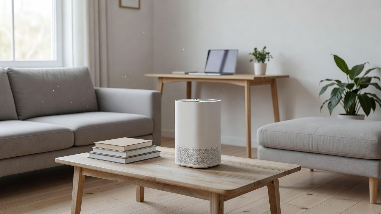 Air purifier in a home interior, how to tell if air purifier is working