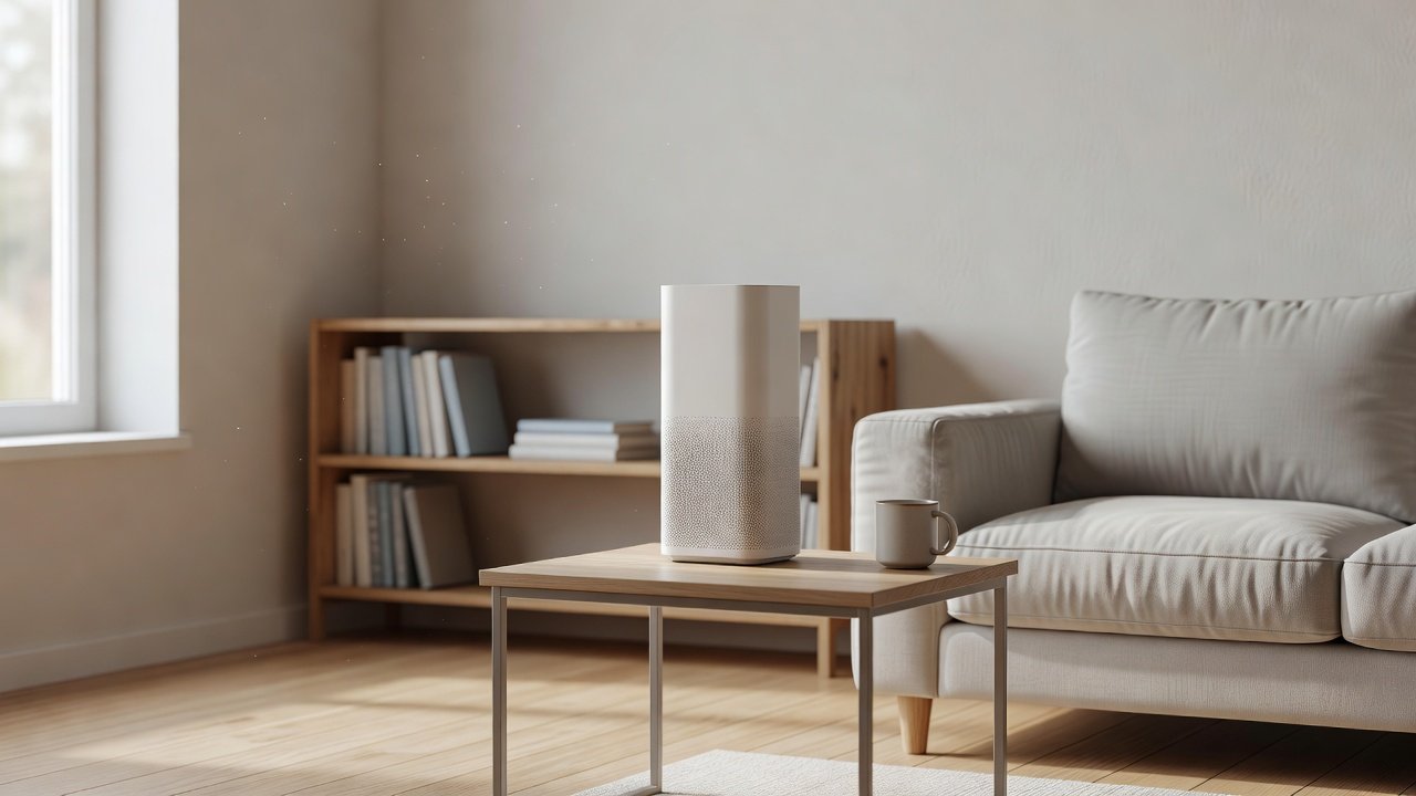 Air purifier in a home interior, the benefits of air purifiers for seniors with asthma