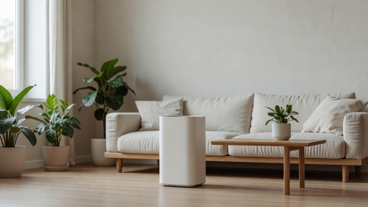 Air purifier in a home interior, the best air purifiers for people with multiple allergies