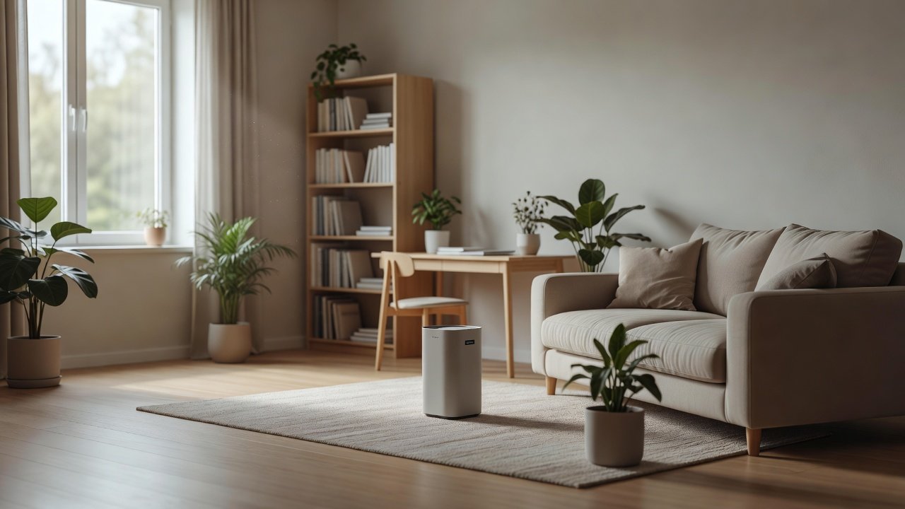 Air purifier in a home interior, what are the 5 main factors that affect indoor air quality
