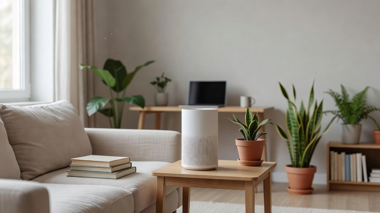 Air purifier in a home interior, what are the different types of air purifier