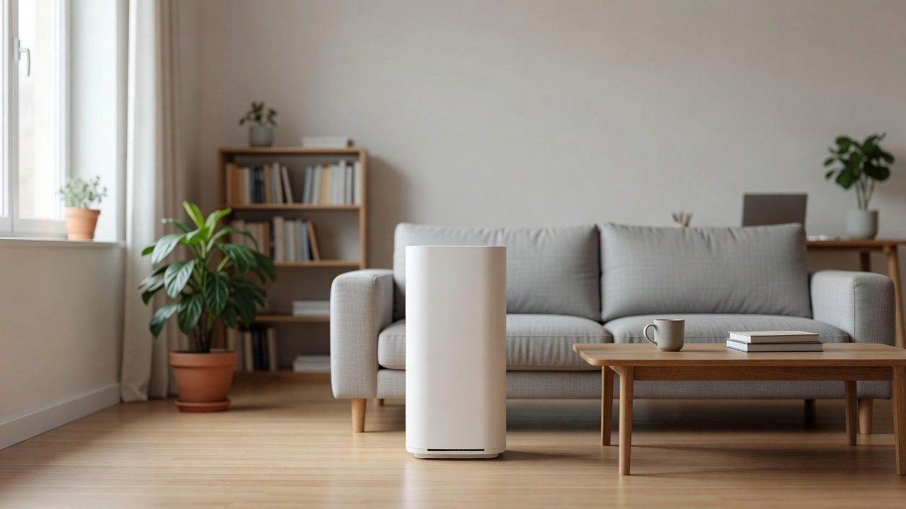 Air purifier in a home interior, what type of air purifier is best for mold