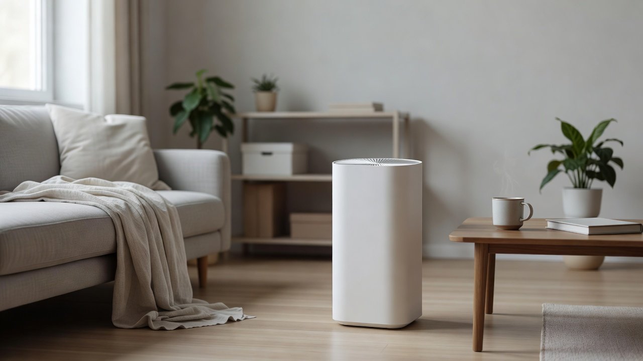 Air purifier in a home interior, what type of air purifier is best for odor