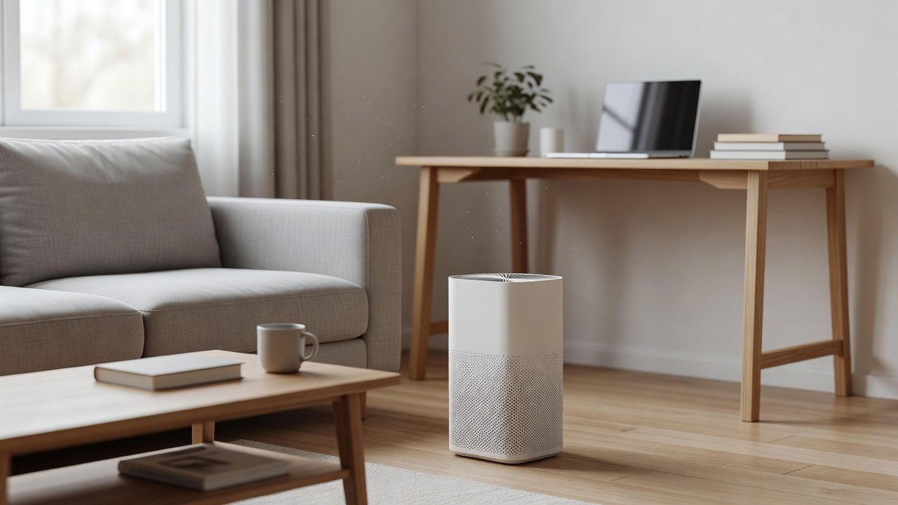 Air purifier in a home interior, why does my air purifier cycle on and off frequently
