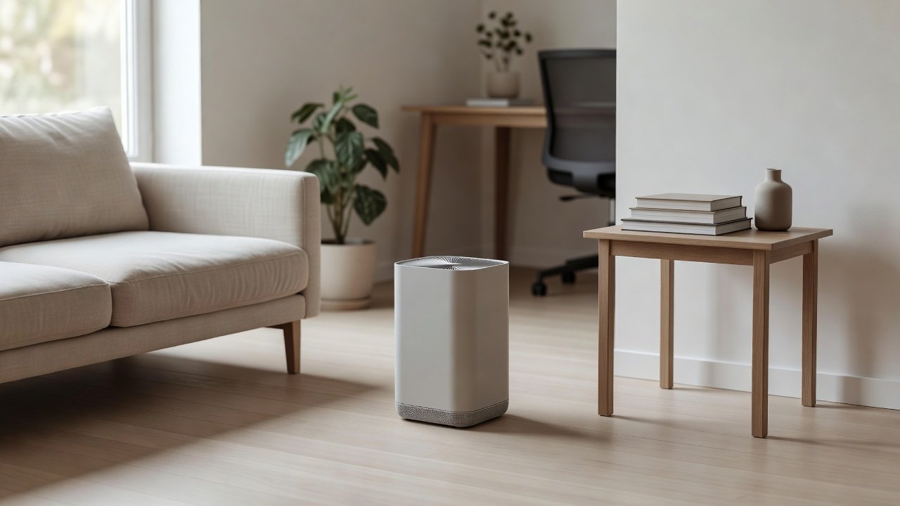Air purifier in a home interior, why does my air purifier display an error after cleaning