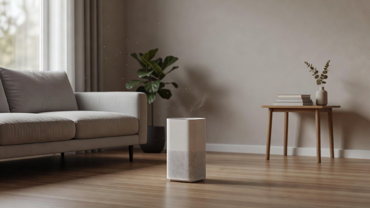 Air purifier in a home interior, why does my air purifier make a crackling sound