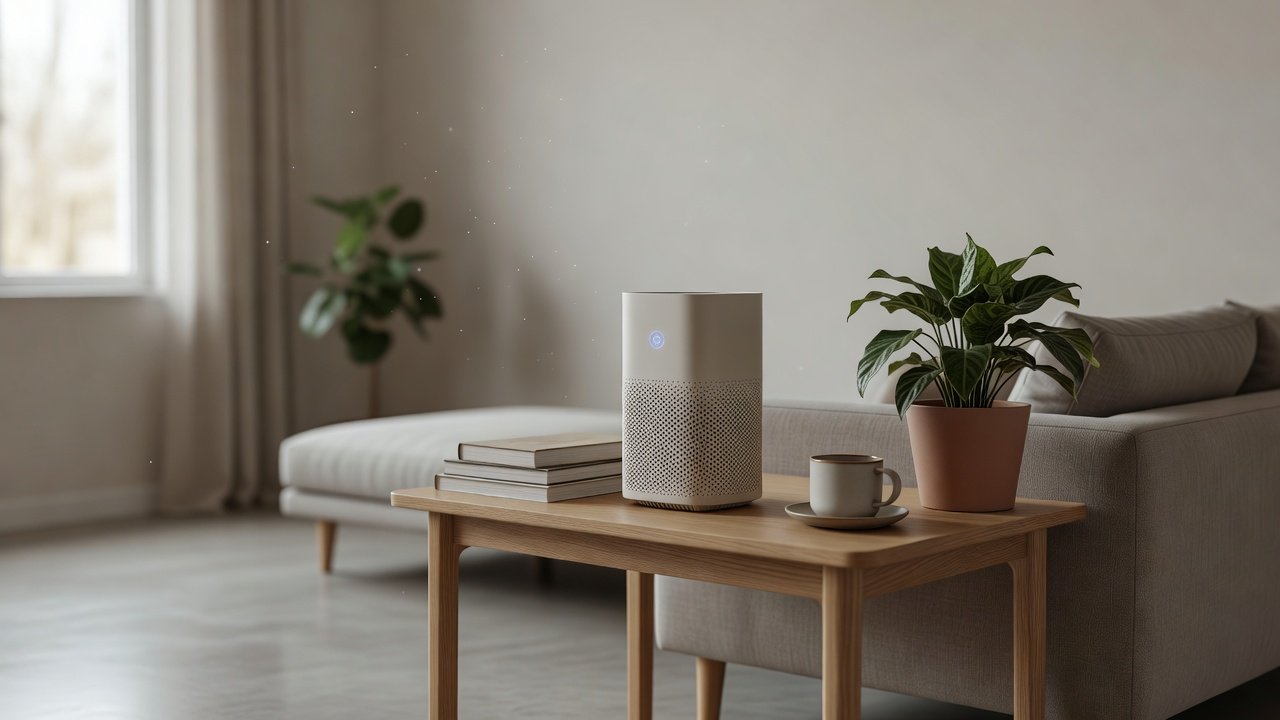 Air purifier in a home interior, why does my air purifier smell bad