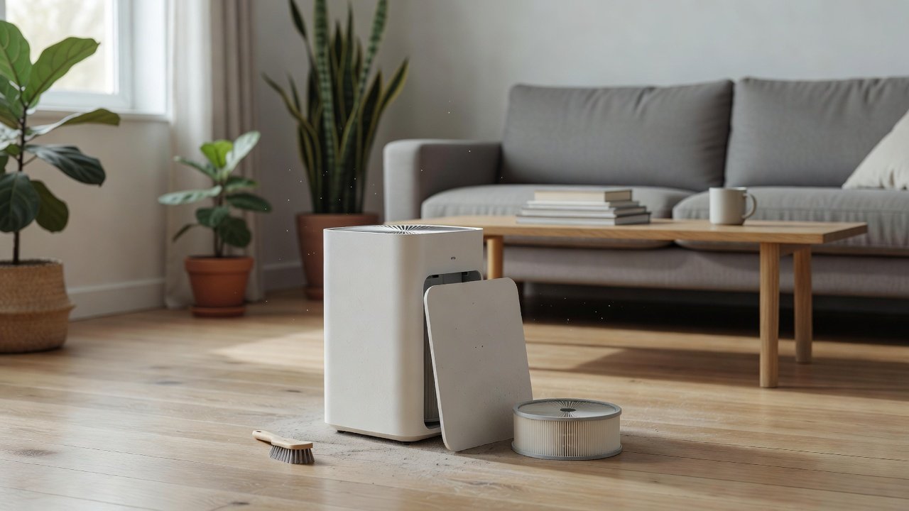Air purifier in a home interior, why does my air purifier vibrate after cleaning