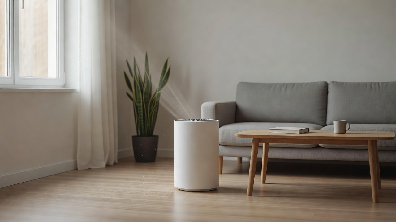 Air purifier in a home interior, why does my air purifiers fan slow down