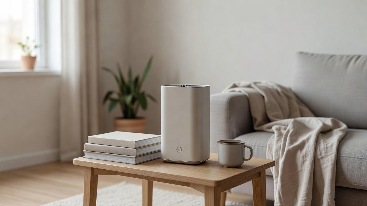 Air purifier in a home interior, why does my air purifiers power button stick after cleaning