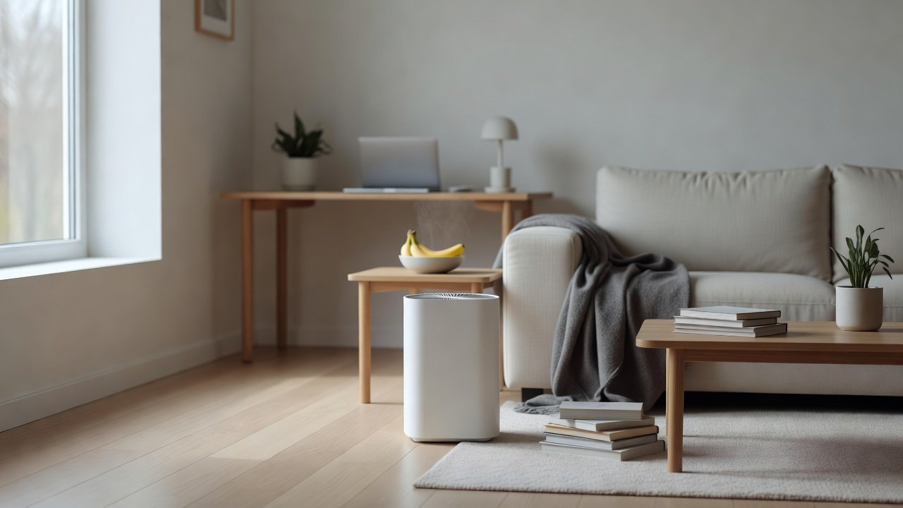 Air purifier in a home interior, why is my air purifier not removing odors effectively